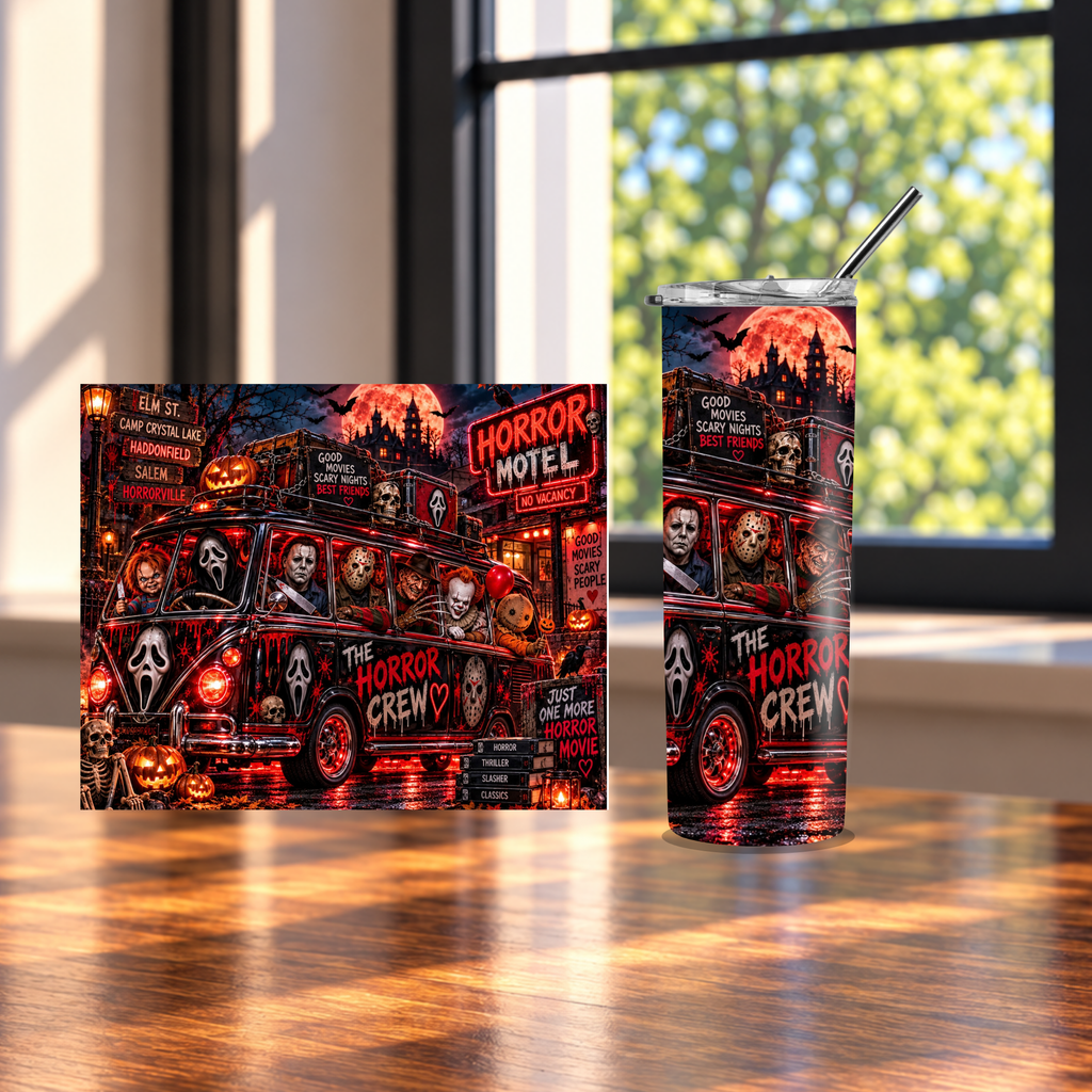 The Horror Crew Tumbler