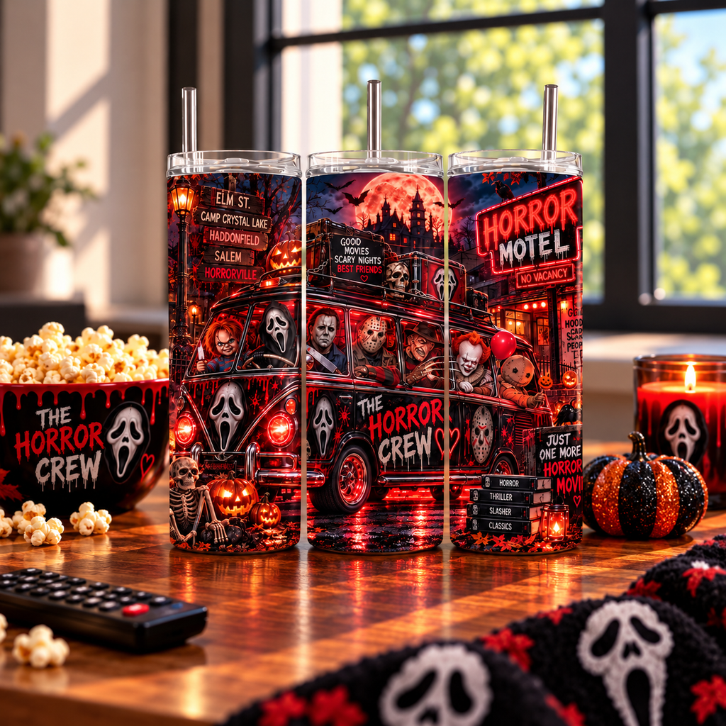 The Horror Crew Tumbler