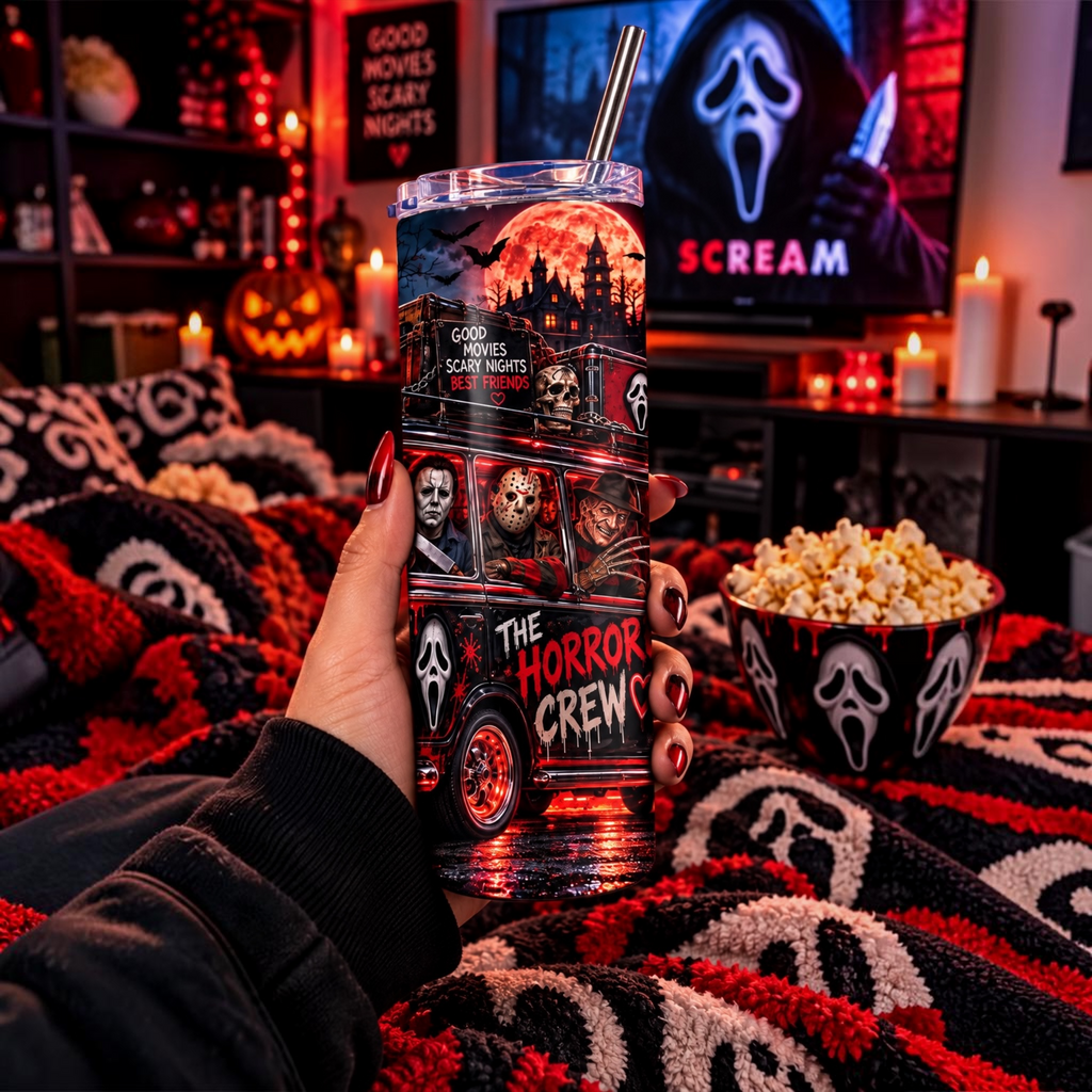 The Horror Crew Tumbler