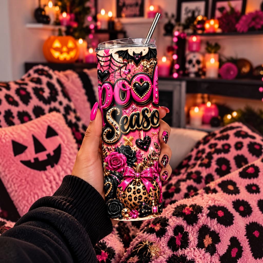 Spooky Season Glam Tumbler