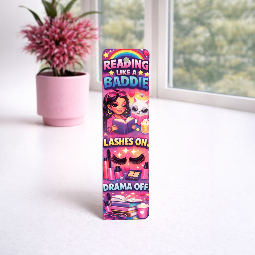 Reading Like A Baddie Bookmark