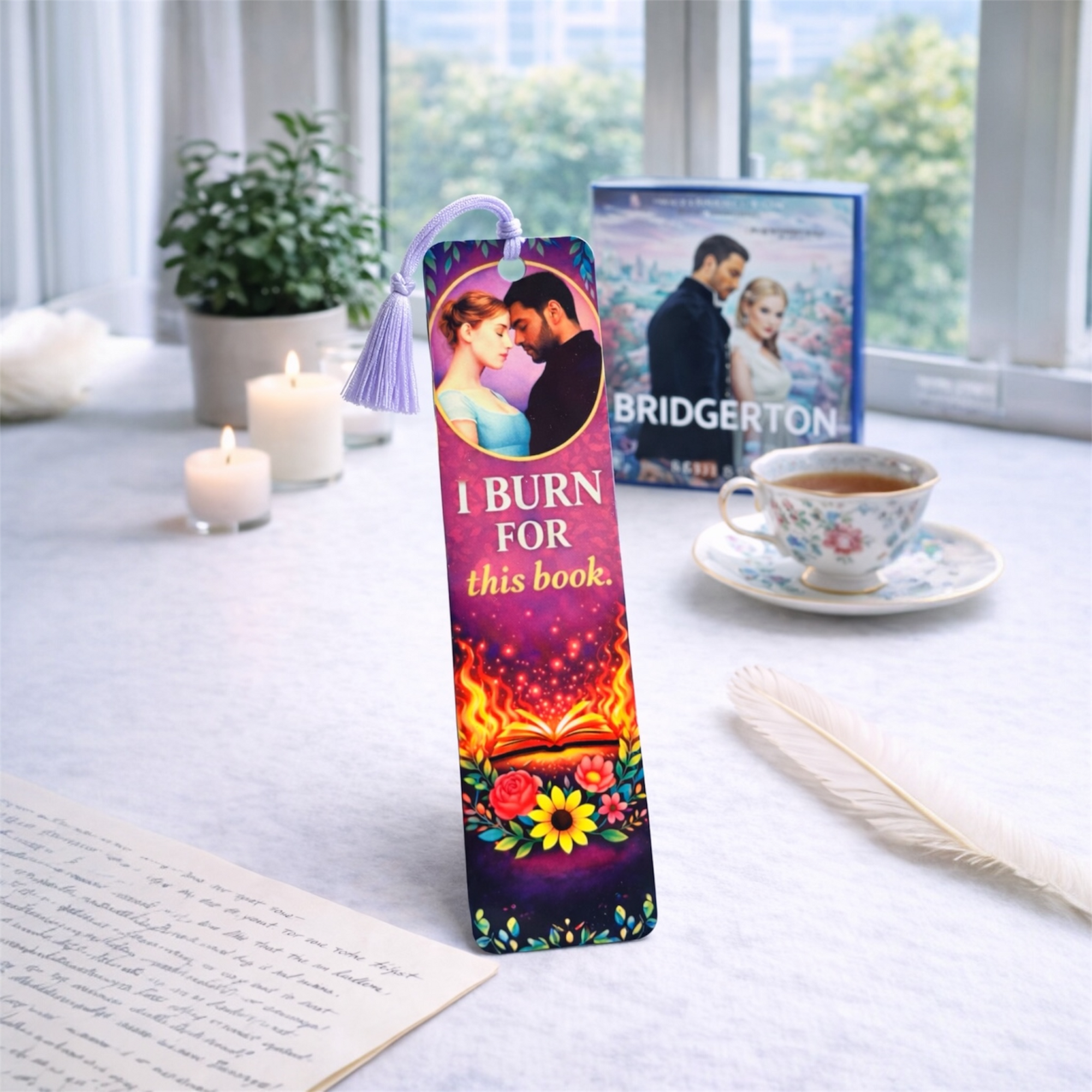 I Burn For This Book Bookmark