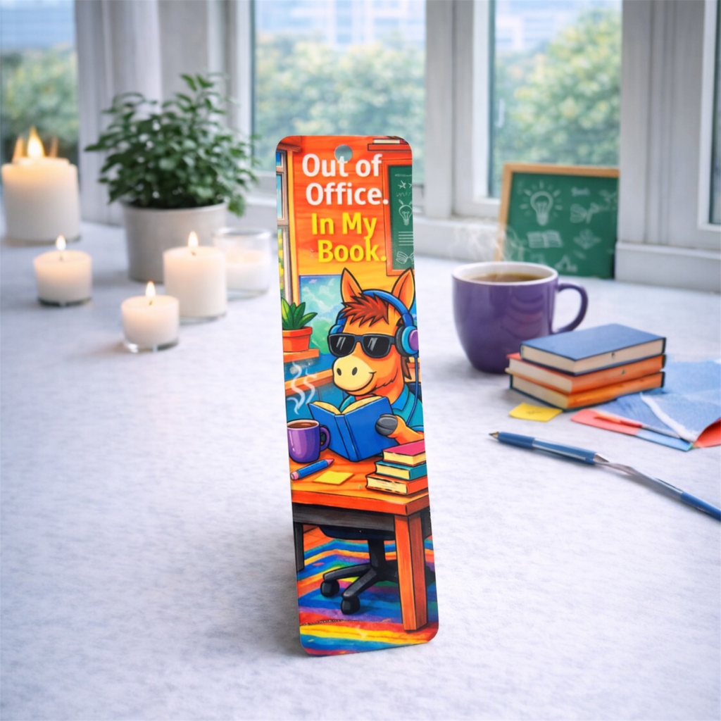 Out of Office, In My Book Bookmark