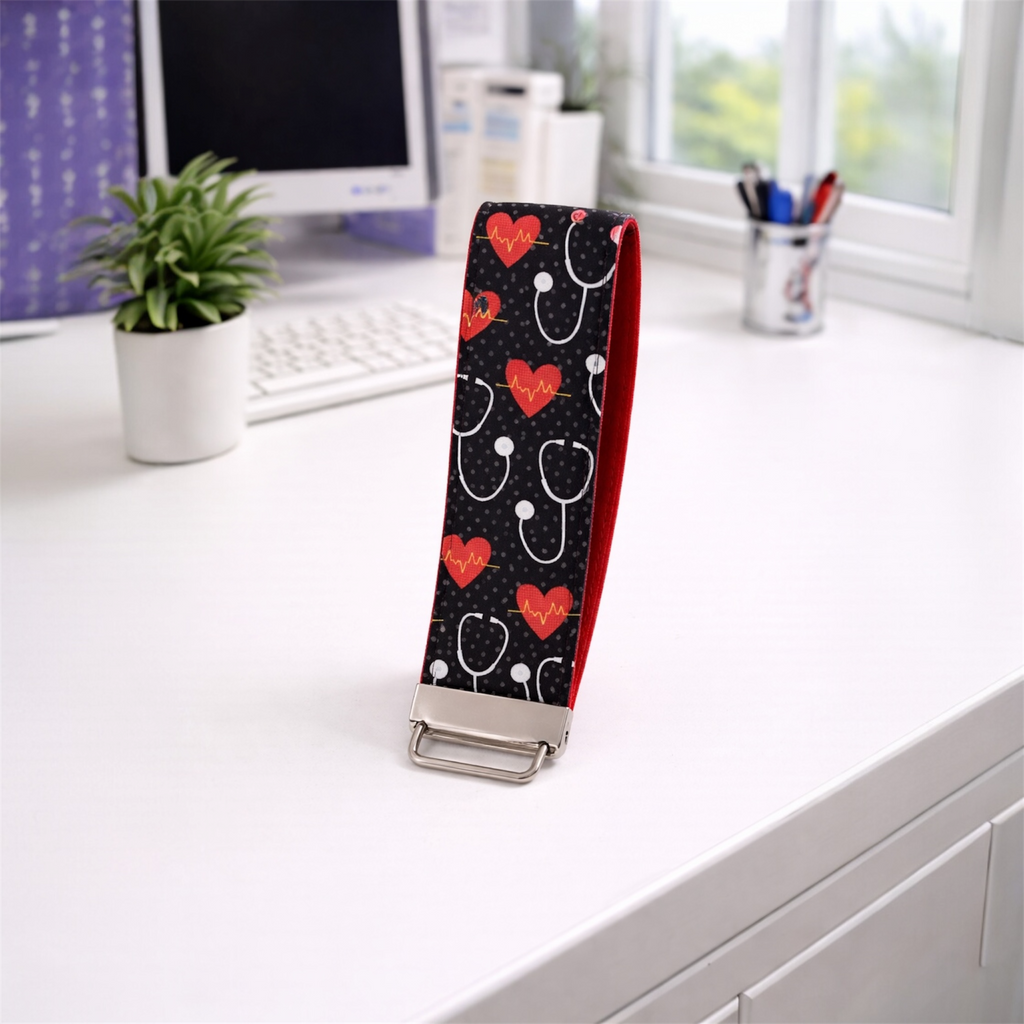 Nurse Pulse Key Fob wristlet