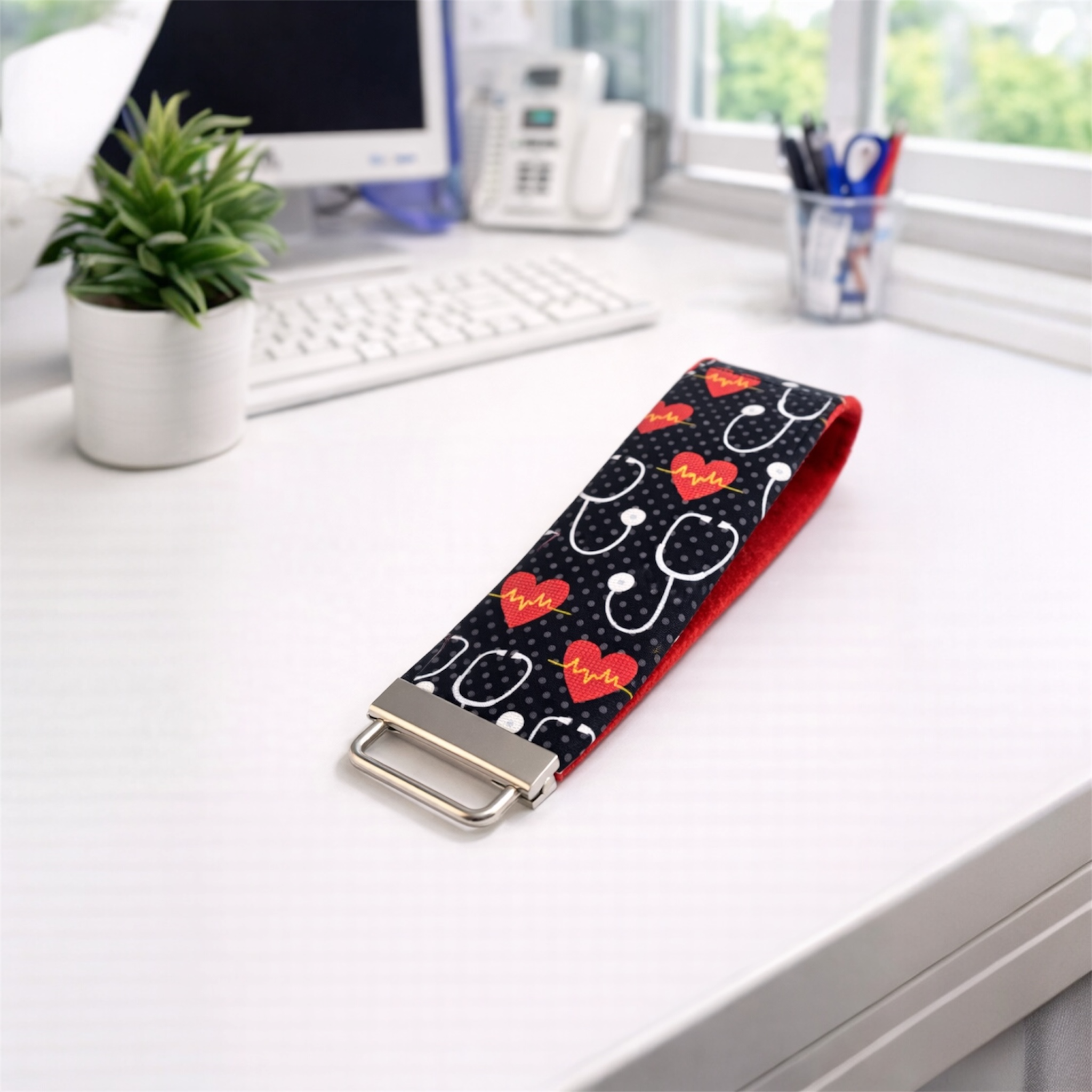 Nurse Pulse Key Fob wristlet