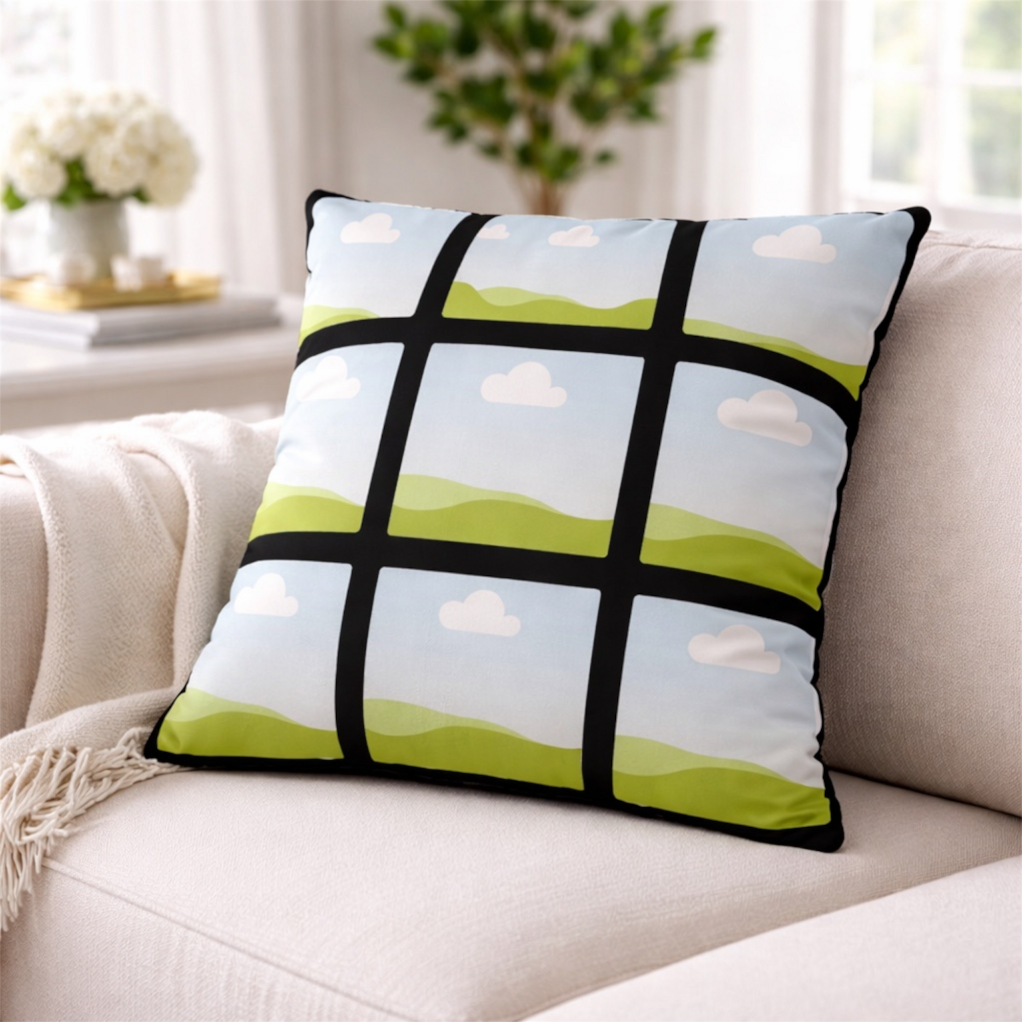 Custom Memory Collage Pillow Case