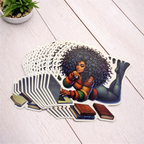 Booked and Busy Queen Sticker