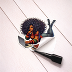 Booked and Busy Queen Sticker