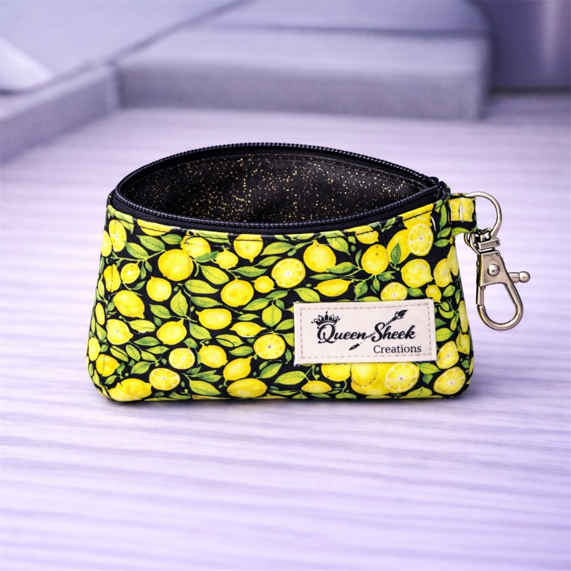 When like give you Lemons Key Chain Wallet