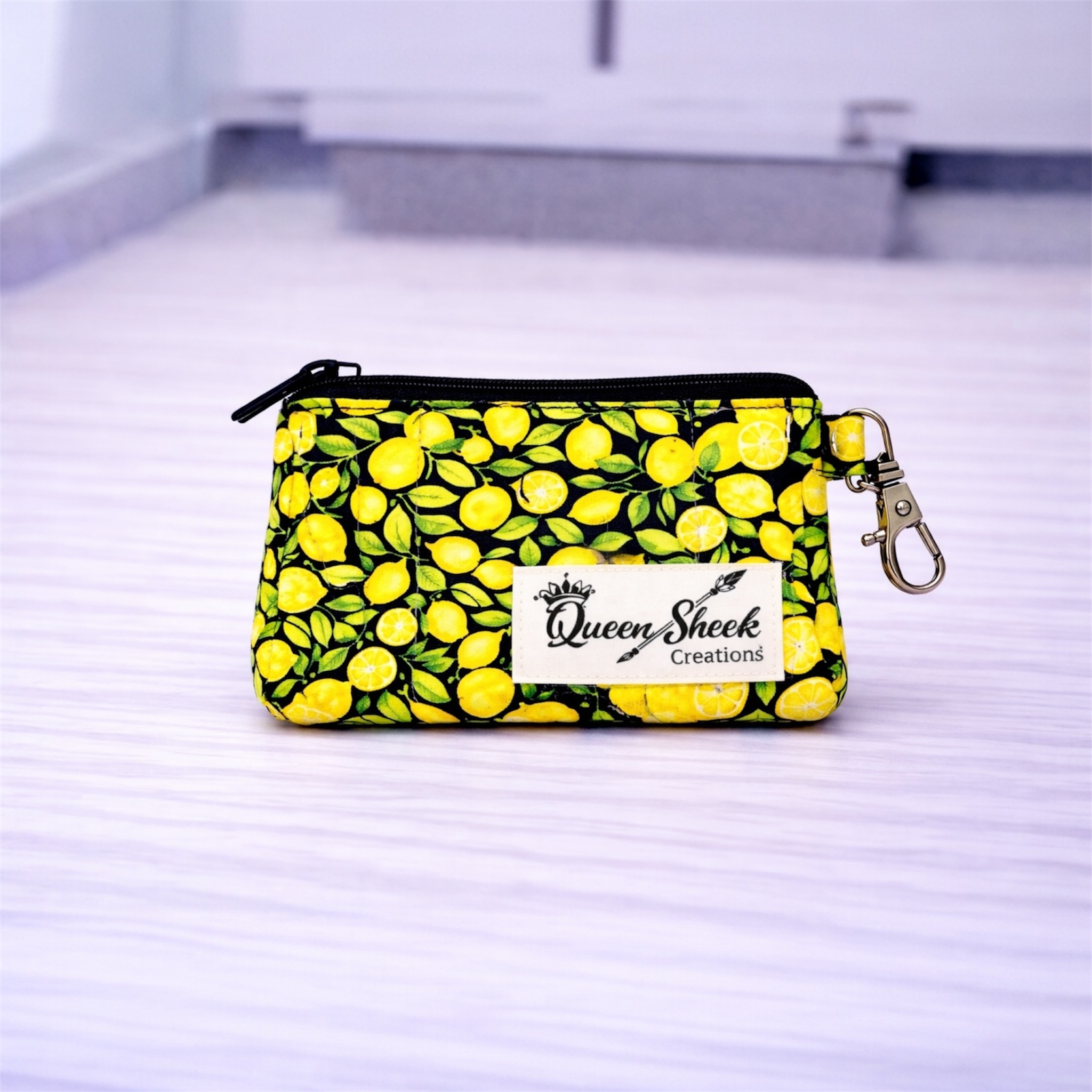 When like give you Lemons Key Chain Wallet