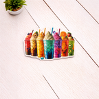 Summer Drinks Sticker