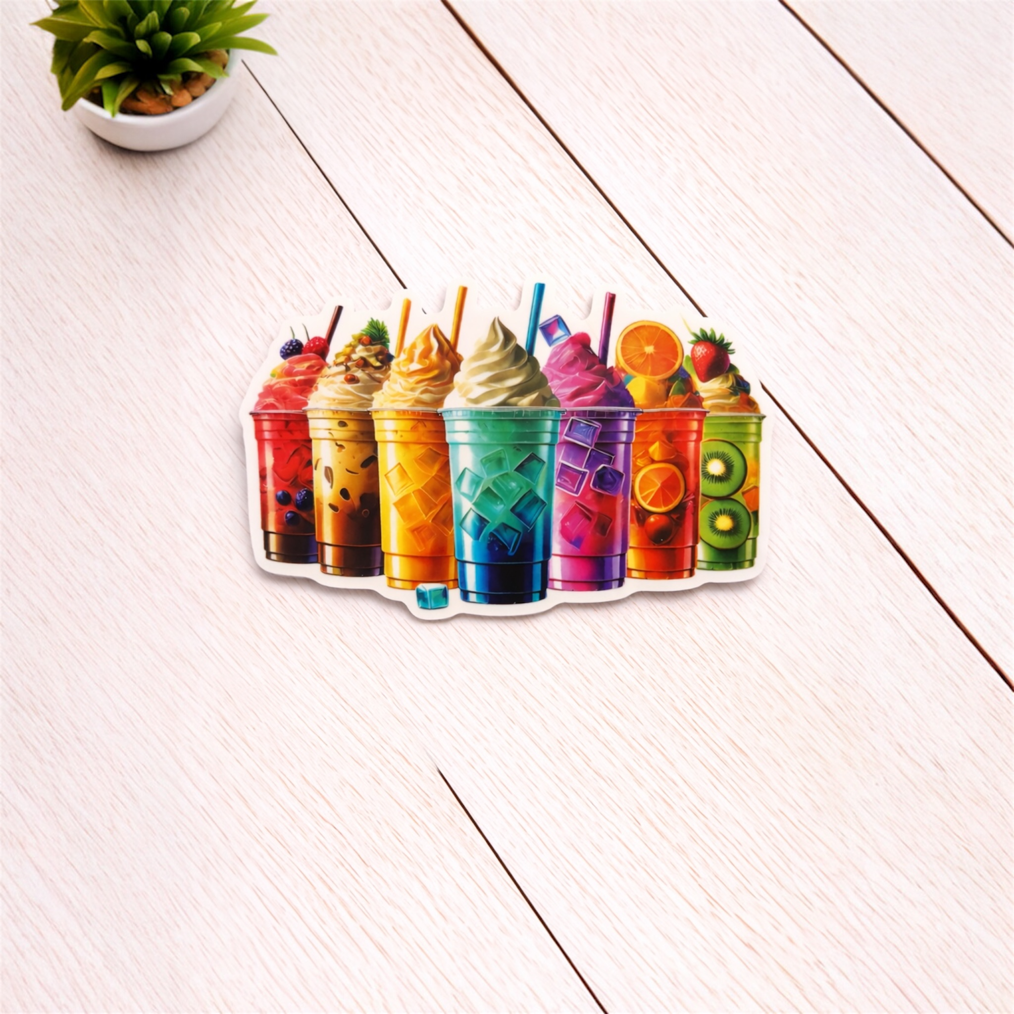 Summer Drinks Sticker
