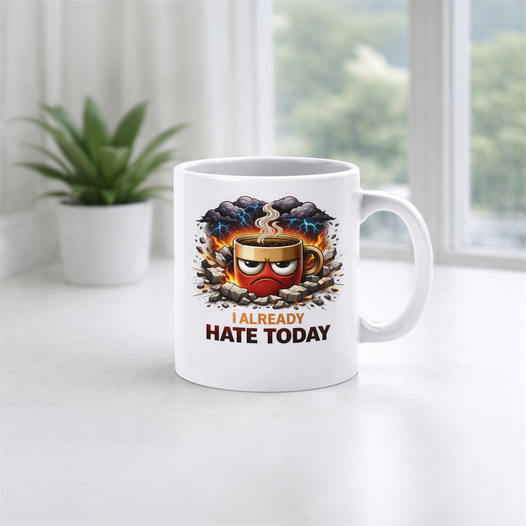 I Already Hate Today Mug