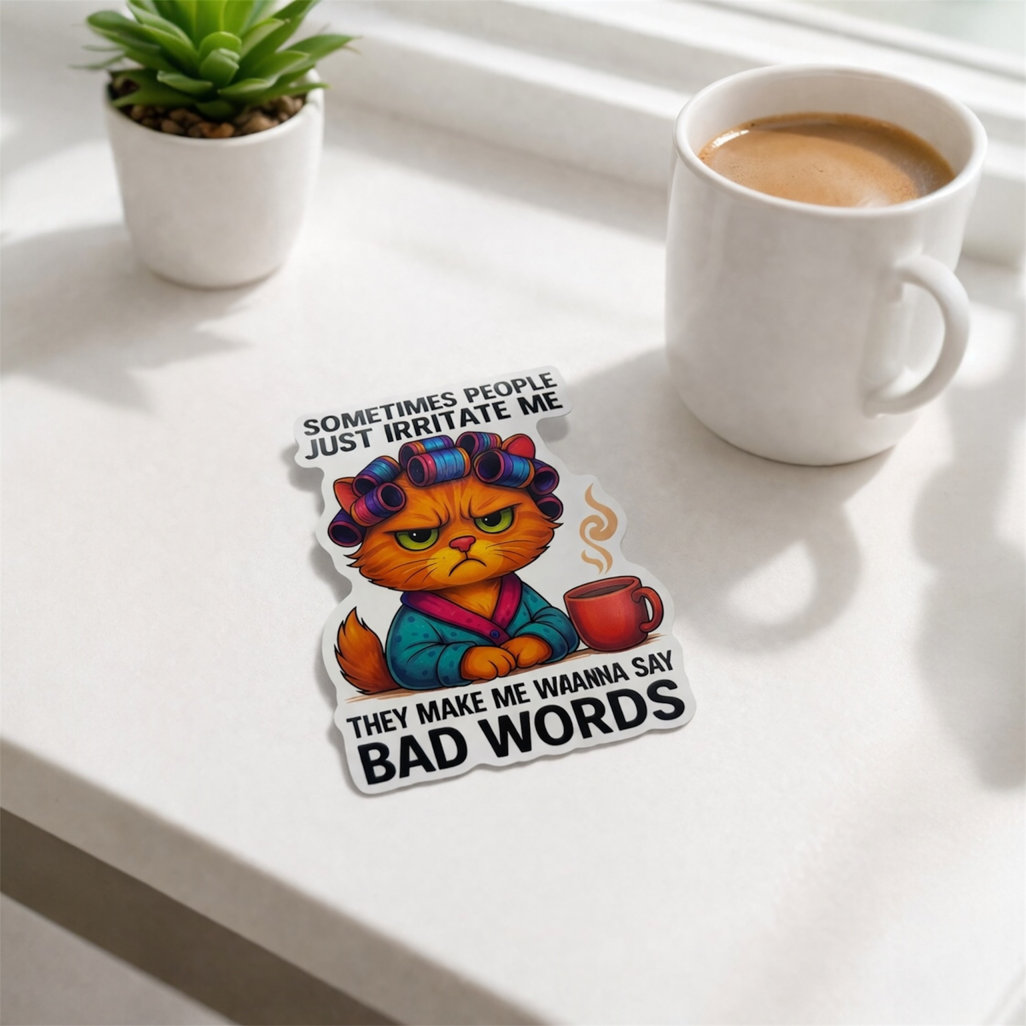 Sometimes People Just Irritate Me Sticker