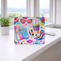 Girl Boss Square Mousepad