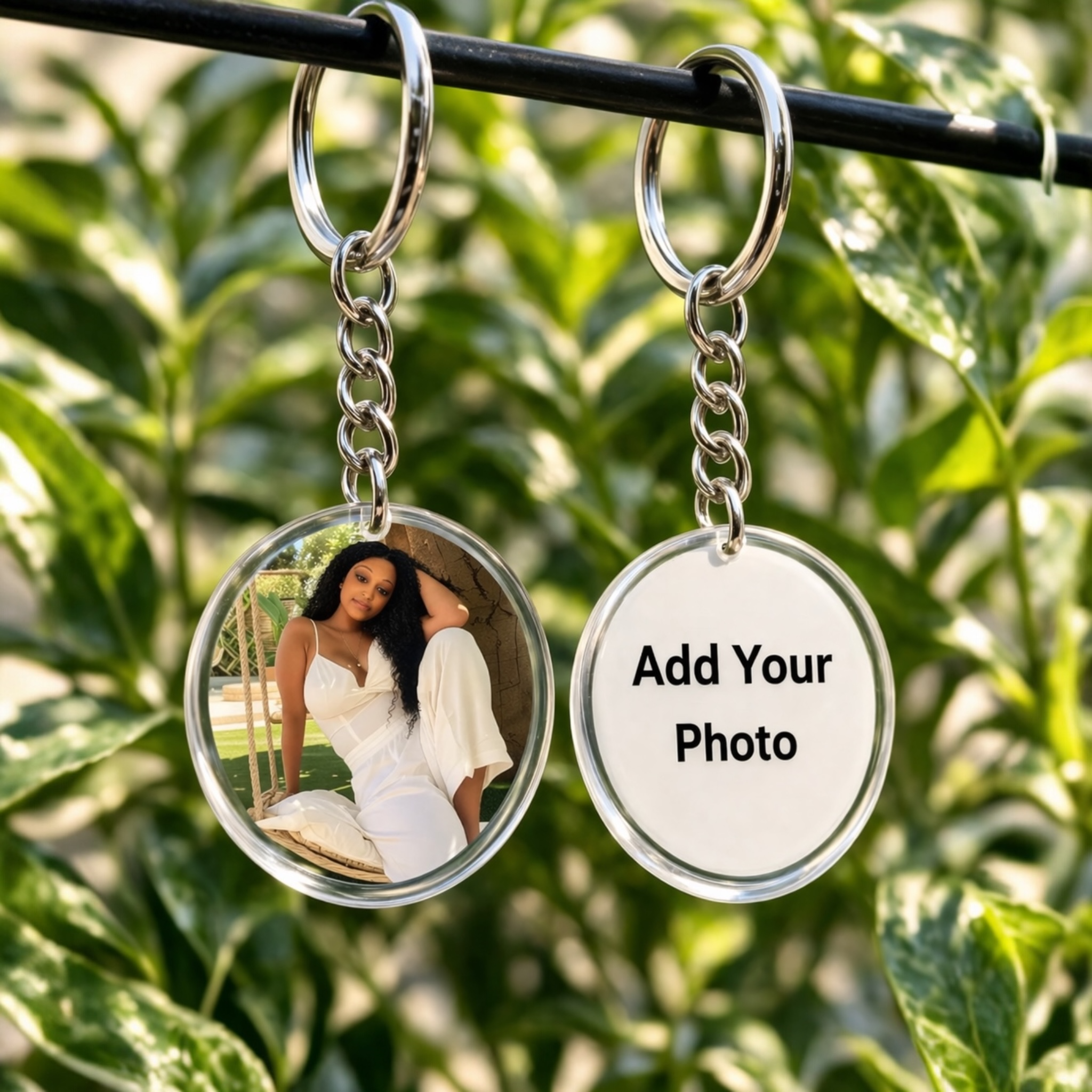 Custom Photo Keychain