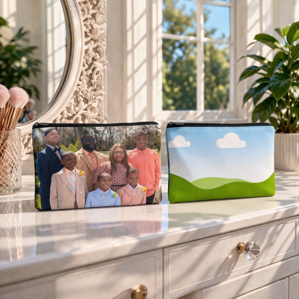 Custom Photo zipper Bag