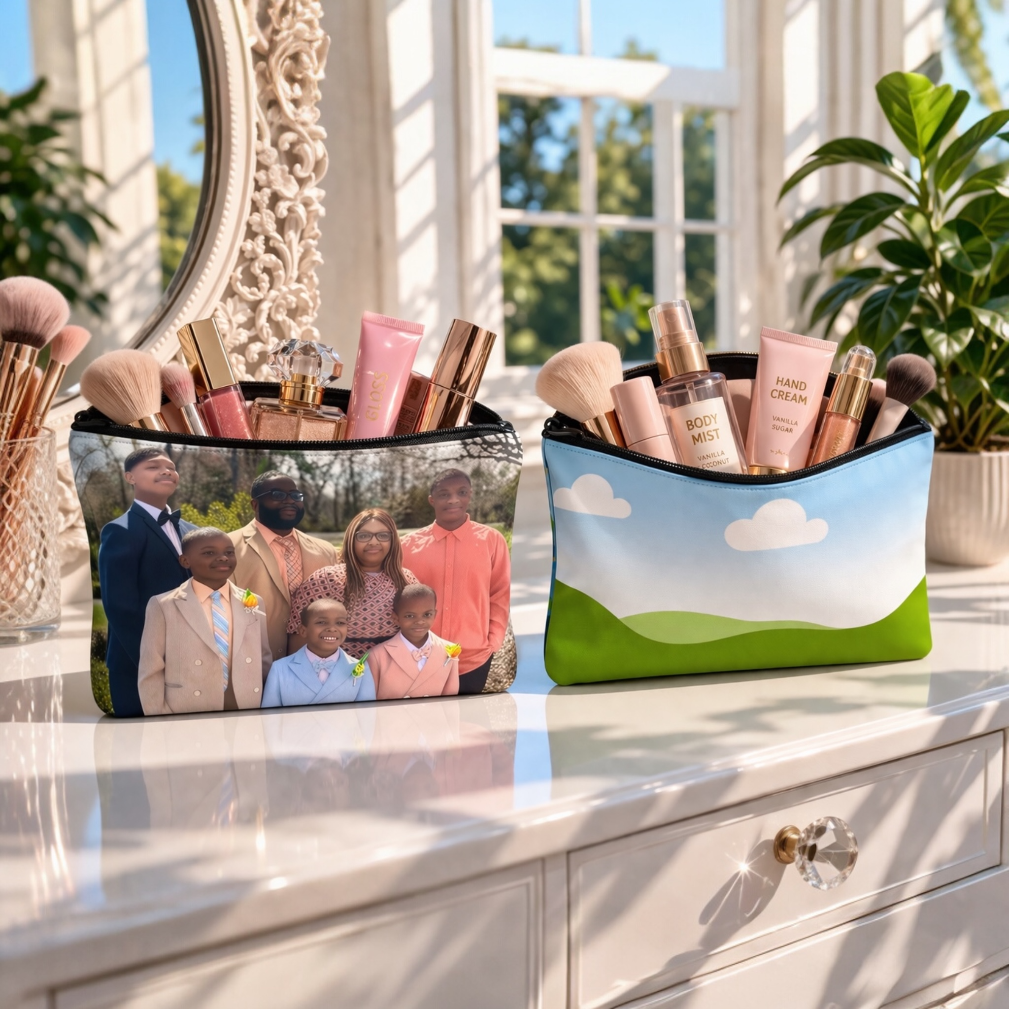 Custom Photo zipper Bag