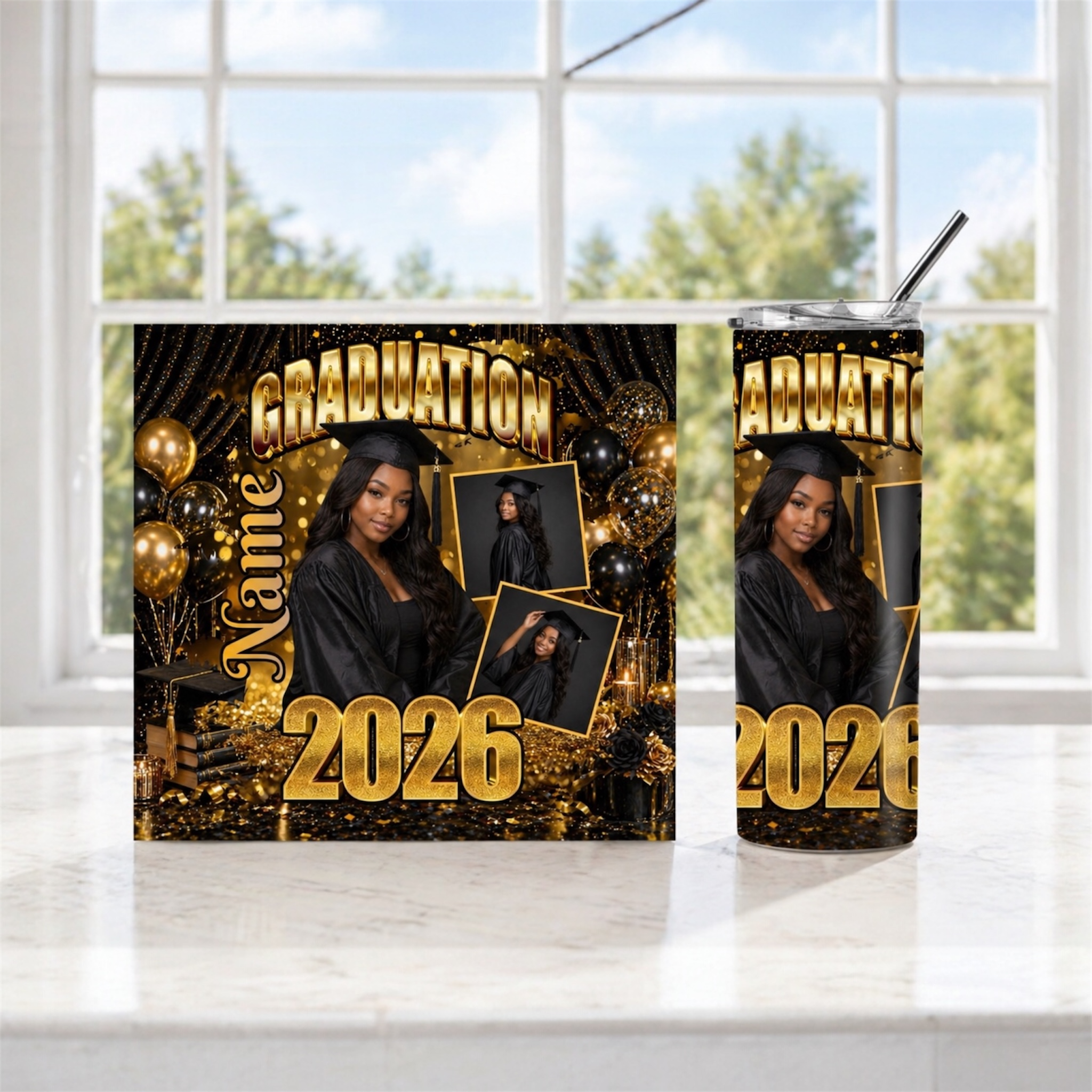 Custom Graduation Tumblers
