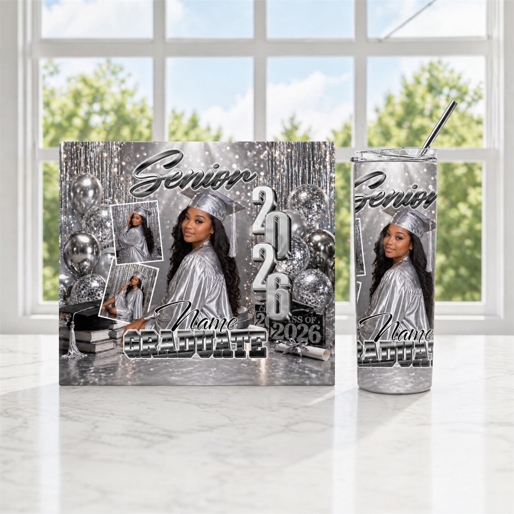 Custom Graduation Tumblers