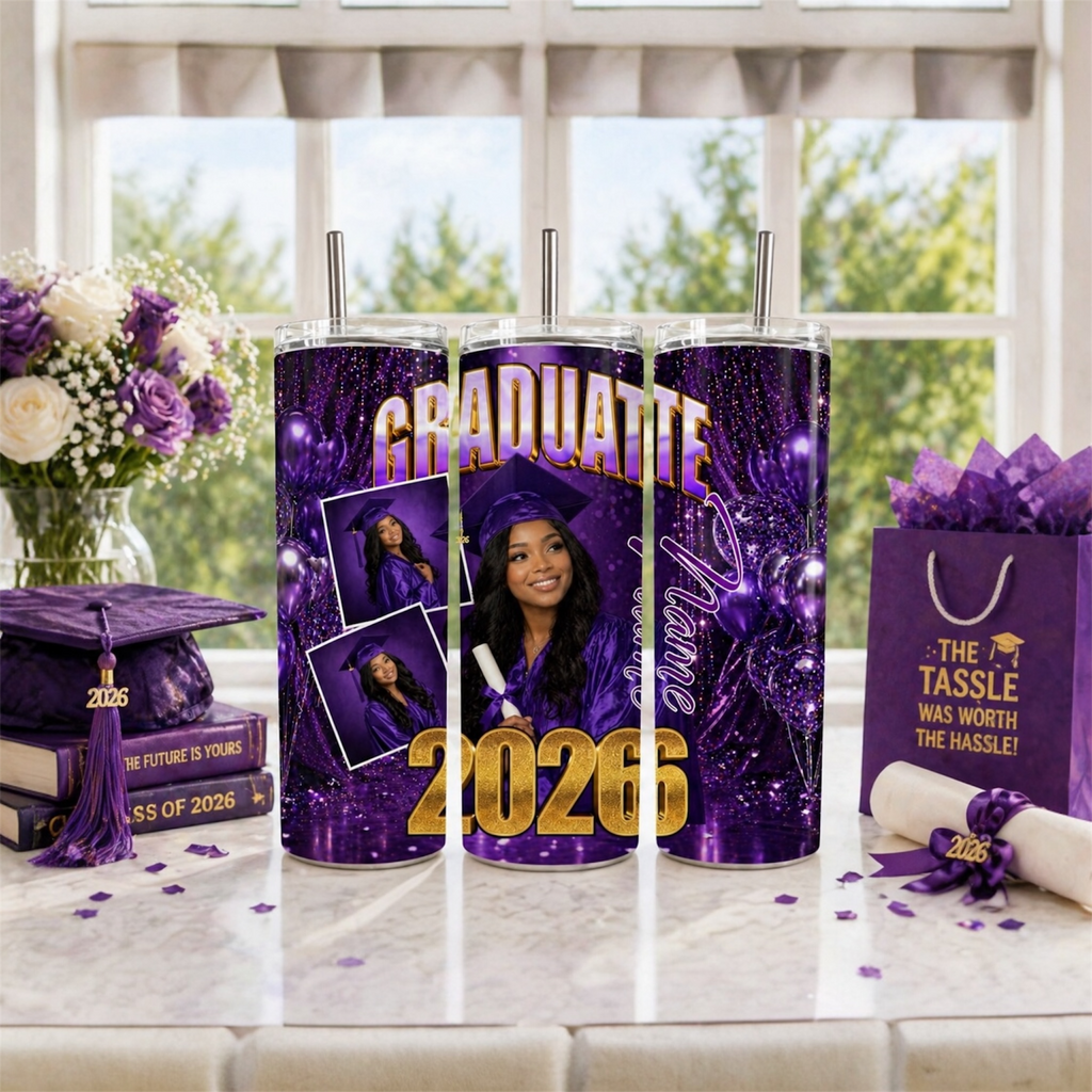 Custom Graduation Tumblers