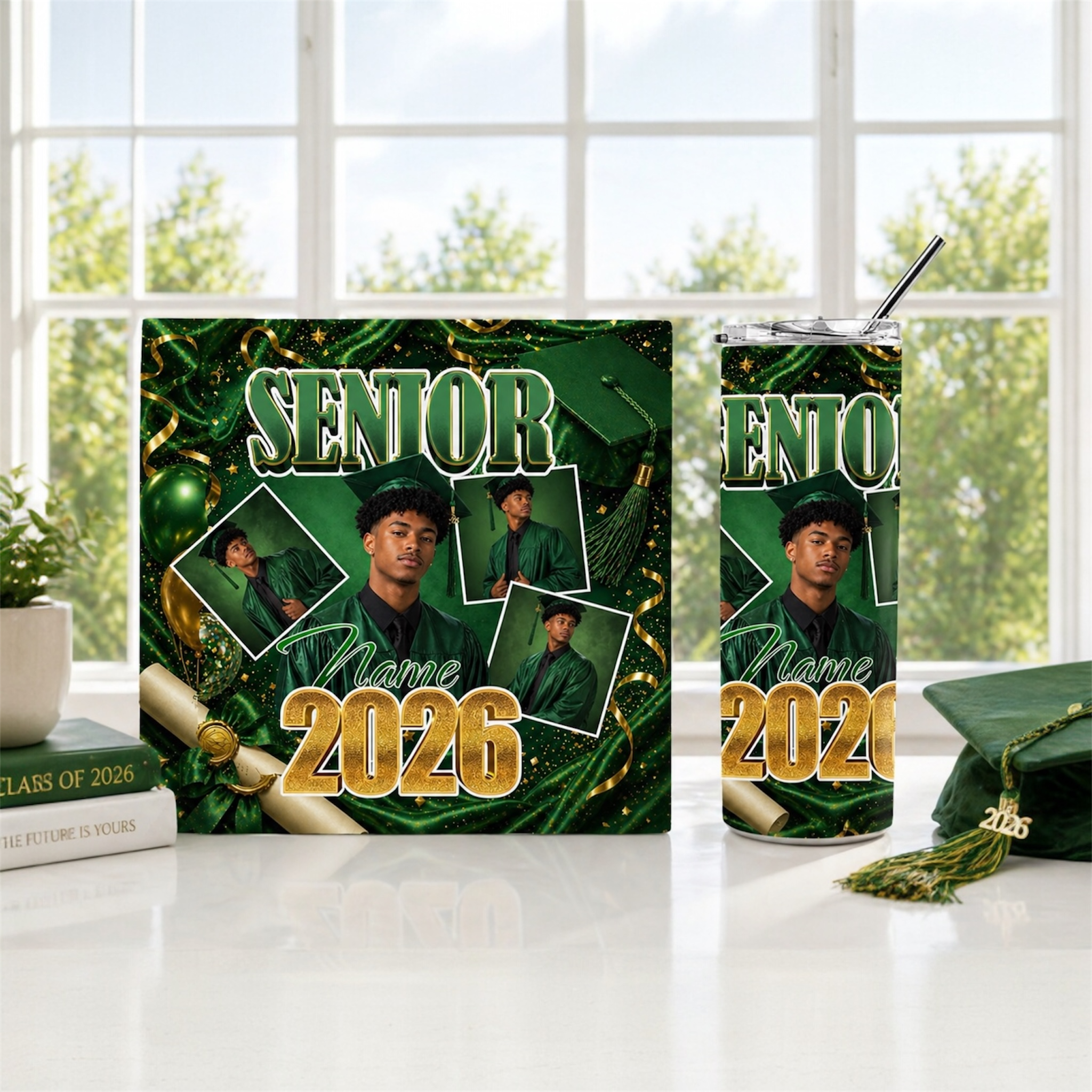 Custom Graduation Tumblers