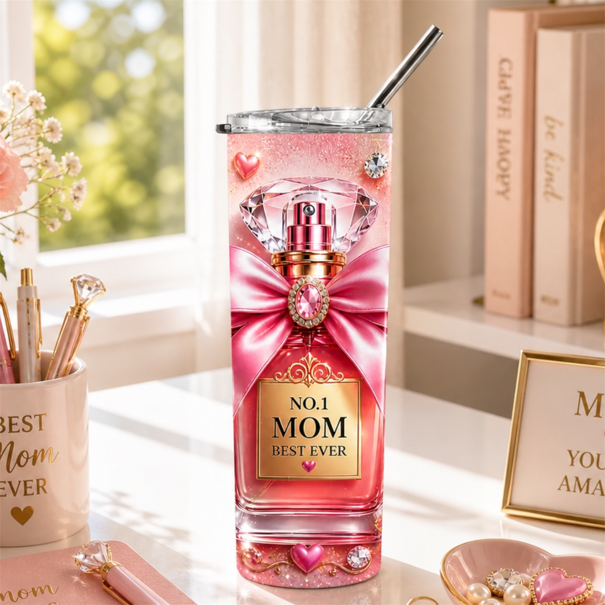 No.1 Mom Best Ever Tumbler