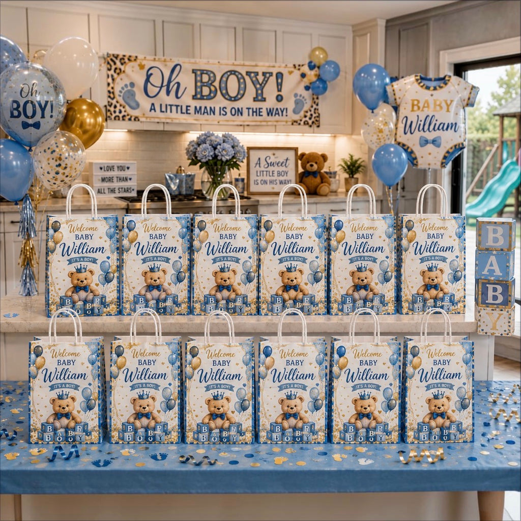 Custom Party Gift Bags with handles (Wholesale)